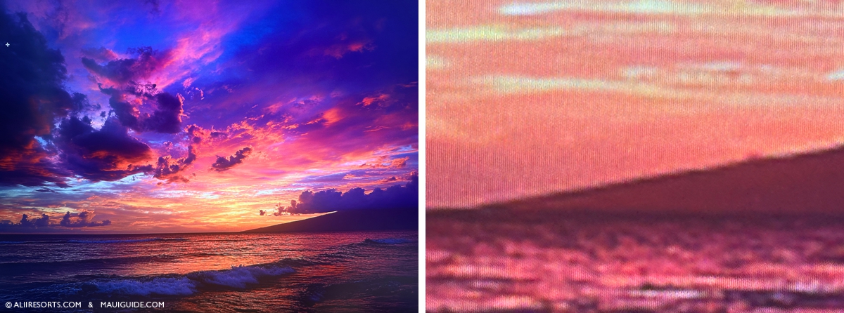 iPhone zooming