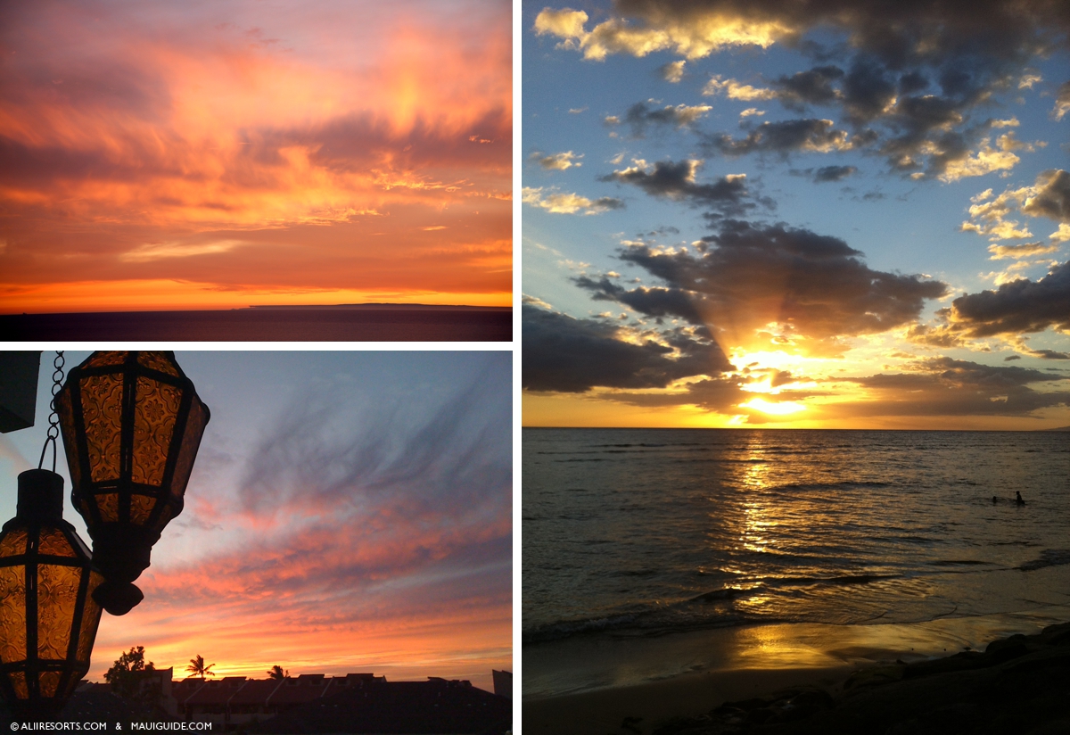 Maui sunset views