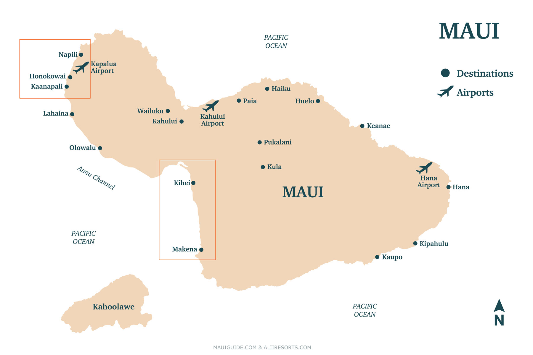 Maui Map