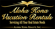 Aloha Kona vacation rentals logo