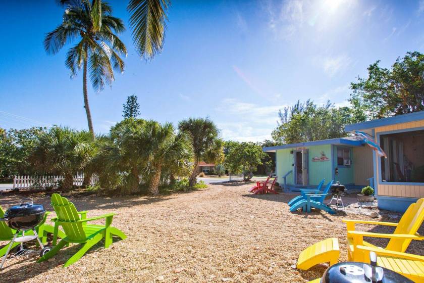 Sanibel Island Vacation Rental Back Yard