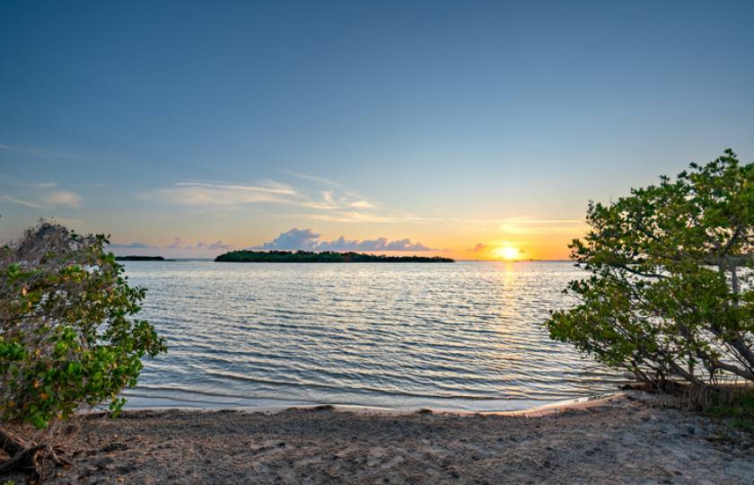 Beautiful Sunset View of Sanibel Island