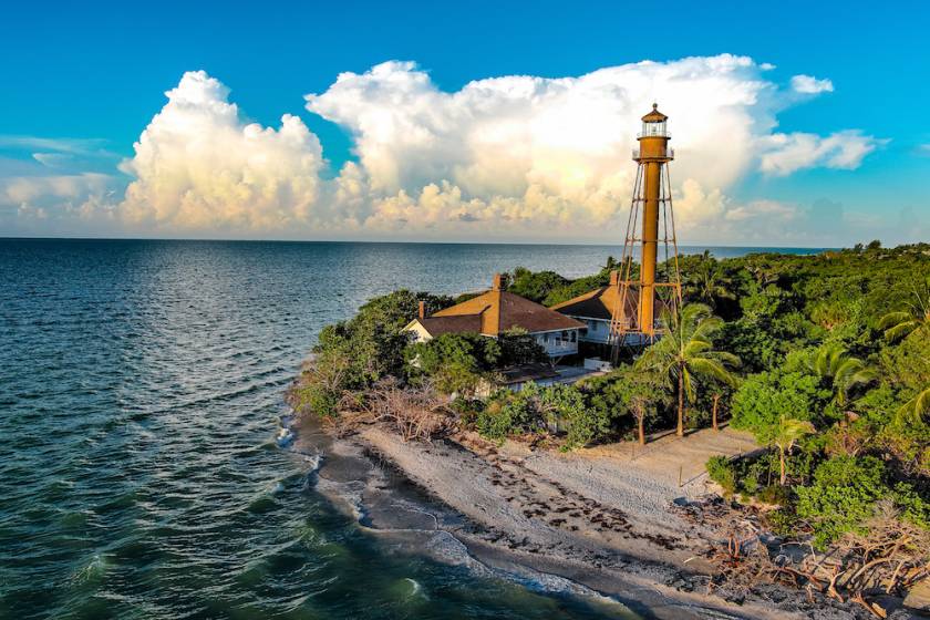 Lighthouse on Sanibel Island