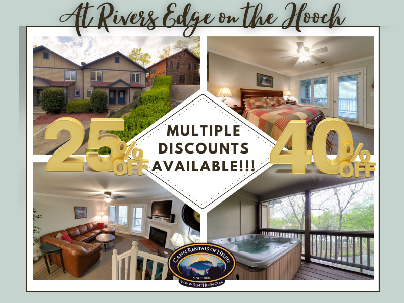 At Rivers Edge on the Hooch Multiple Discounts!!!