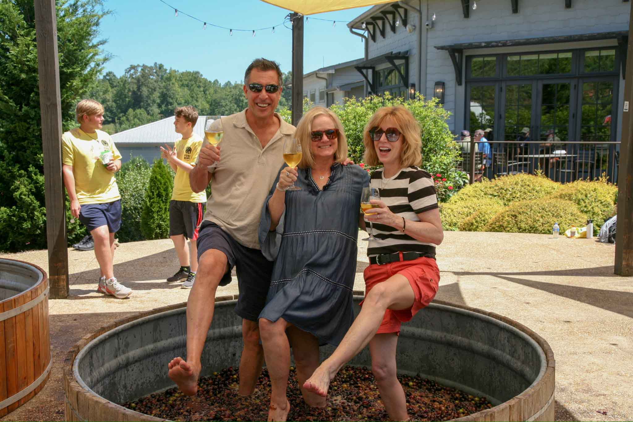 Crush Fest at Yonah Mountain Vineyards