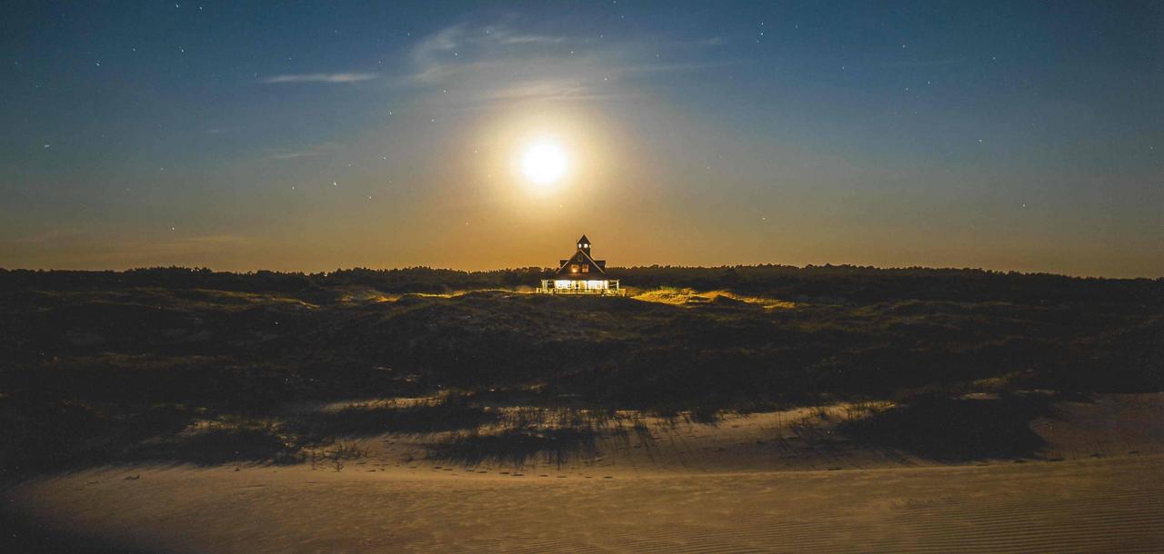 Whalehead Lifesaving Station Sunset