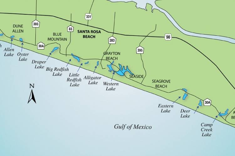 Coastal Dune Lakes Along 30a