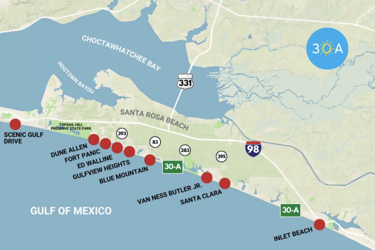 Navigating The Shores: Guide To Public Beaches on Scenic Highway 30A