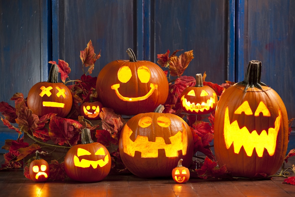 Halloween Jack-o-Lantern Pumpkins