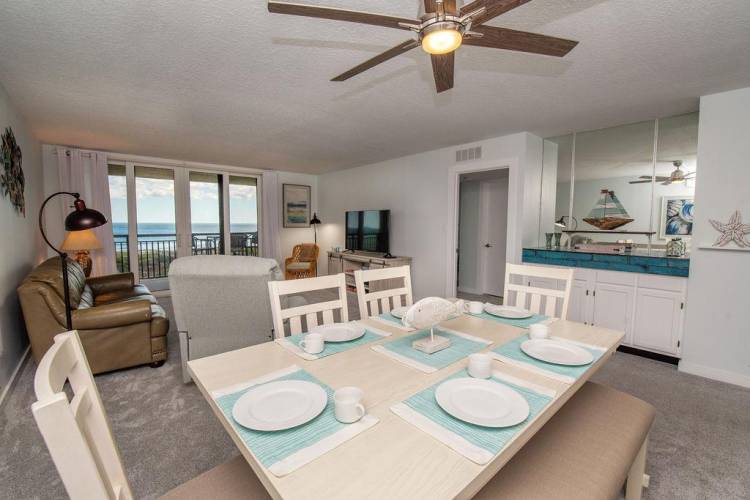 living room of st augustine vacation rental at barefoot trace