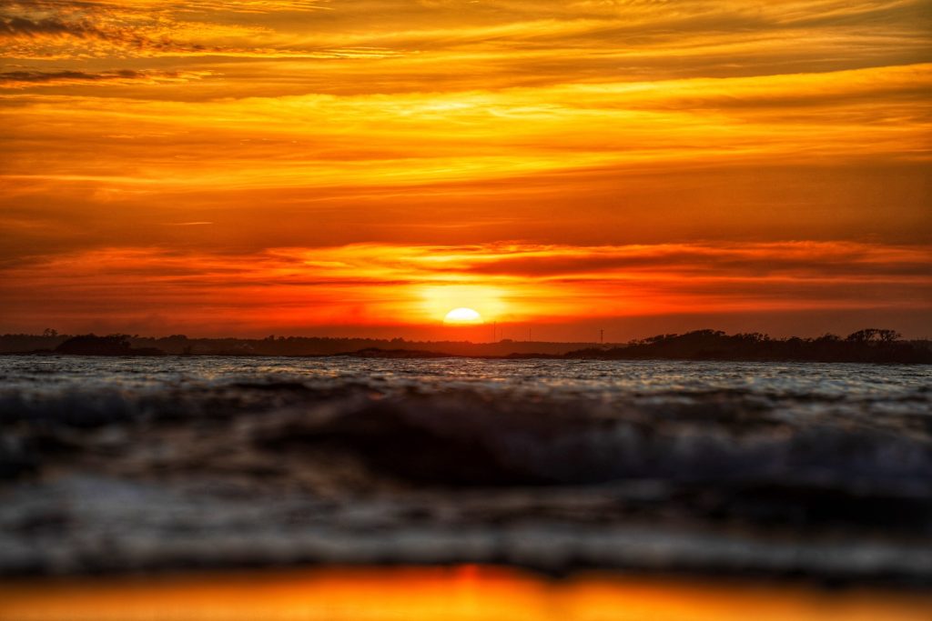 beach sunset