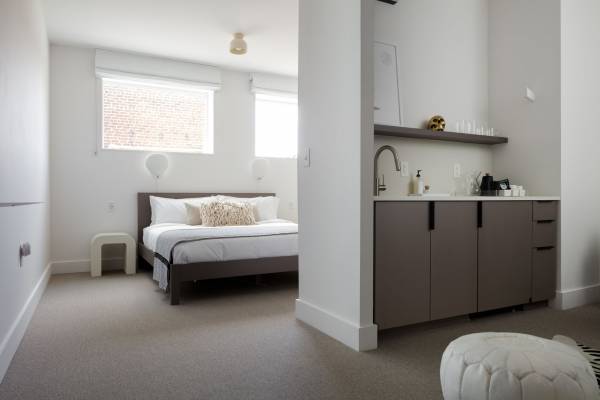 large suite with king bed