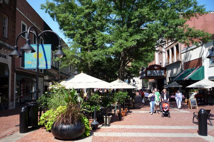 Charlottesville’s Downtown Mall Shops!