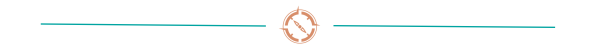 decorative page divider image with compass in the middle