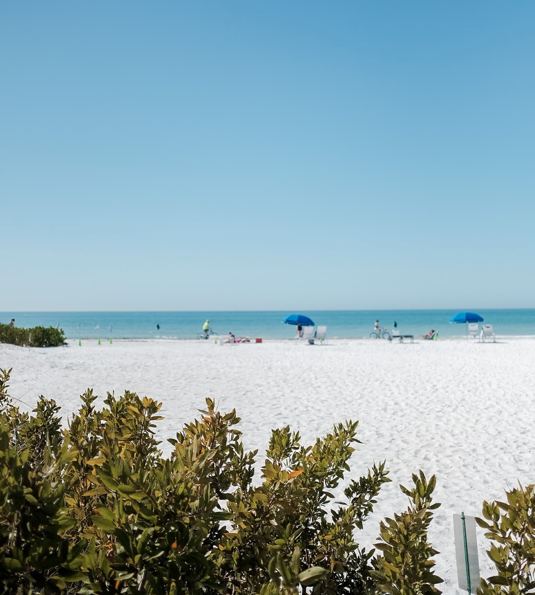 View of Crescent Beach from Siesta Sands 