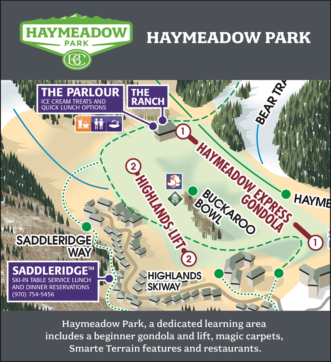 Beaver Creek Haymeadow Park Trail Map