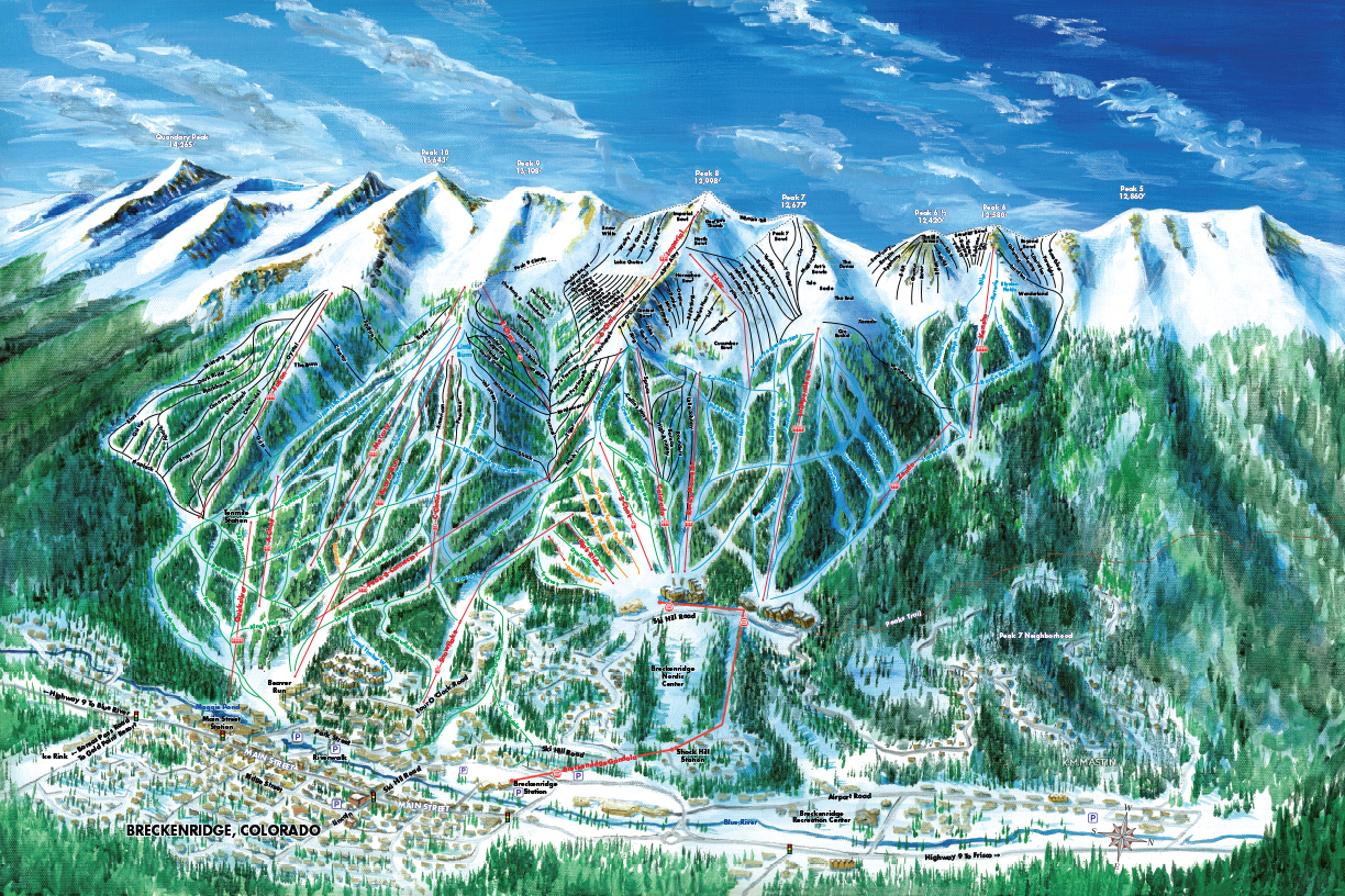 Breckenridge Mountain Statistics