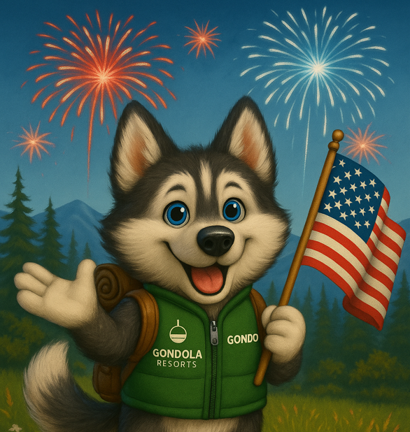 Keystone Stars and Guitars 4th of July Celebration Gondo Mascot