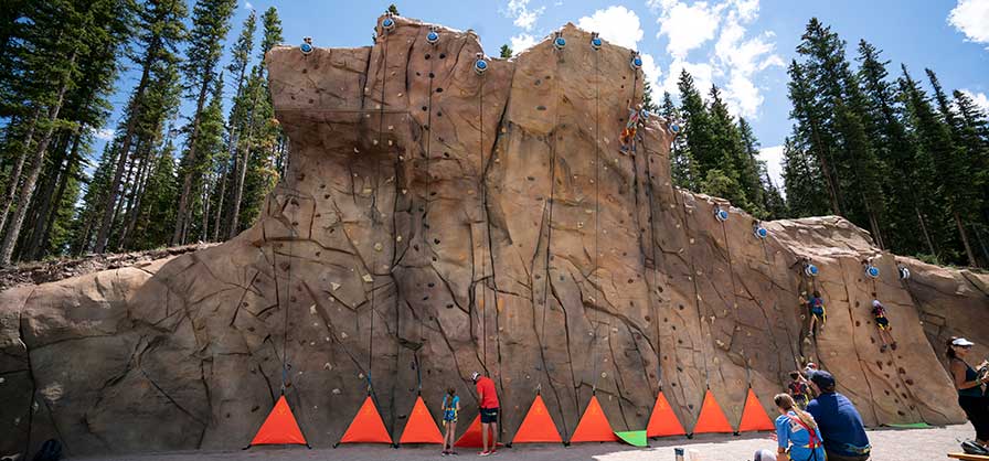 Snowmass Lost Forest Climbing Wall