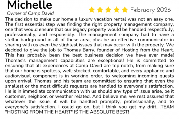 Michelle Five-Star Review from February 2026