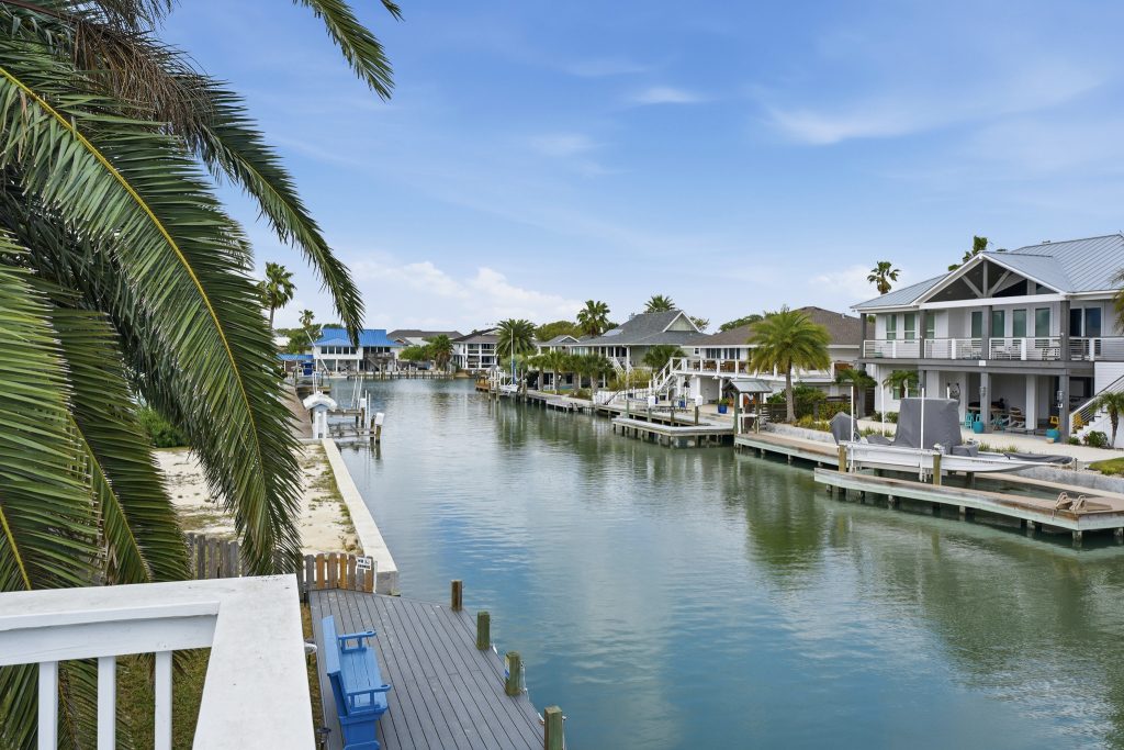 Key Allegro Island canal vacation rental Luau Retreat
