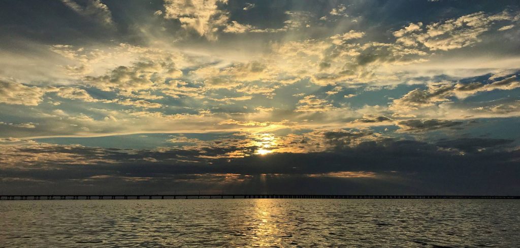 Cloudy Sunrise over Tampa Bay | Long Key Vacation Rentals