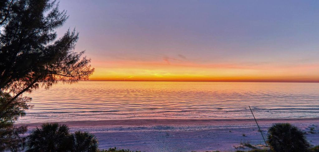 Indian Shores Beach Sunset