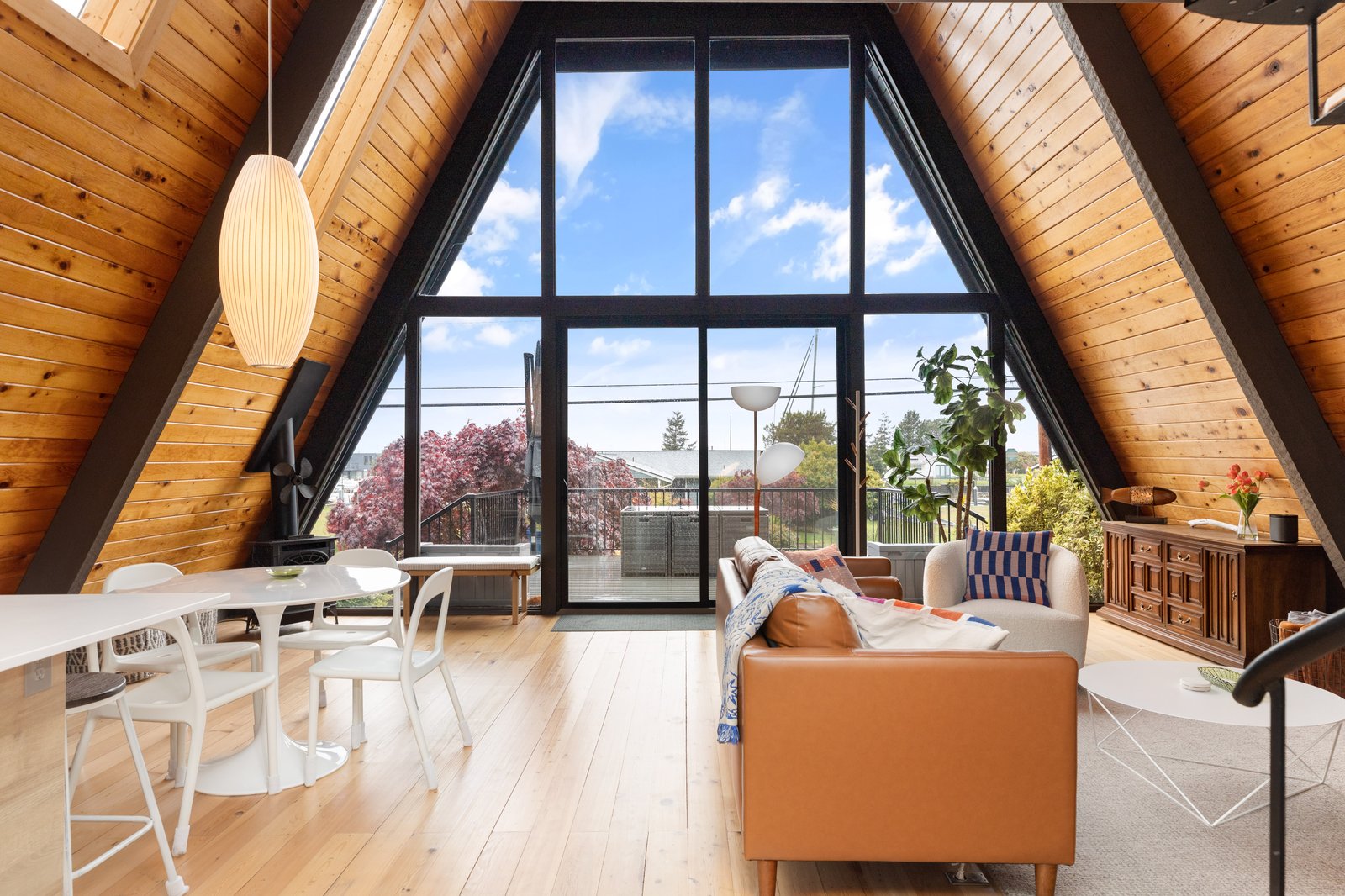A-frame vacation rental managed by Perch near Seattle