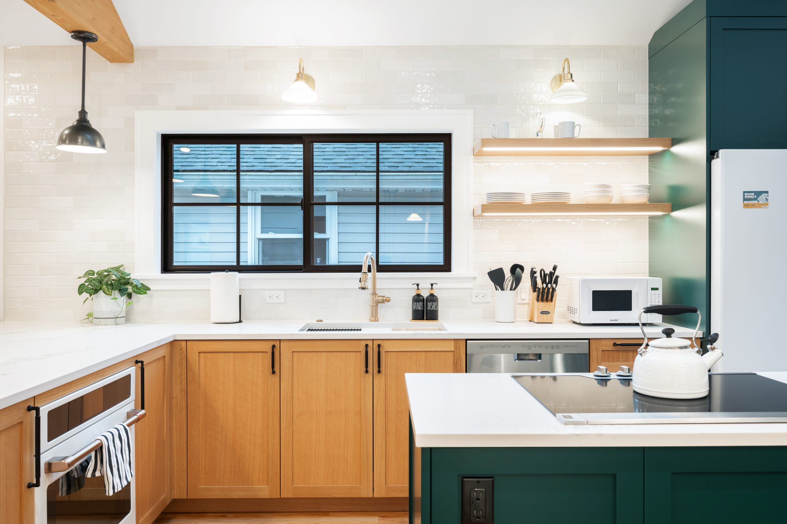 Kitchen in a Perch-managed home