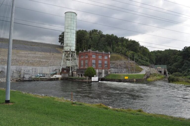 Below Blue Ridge Dam