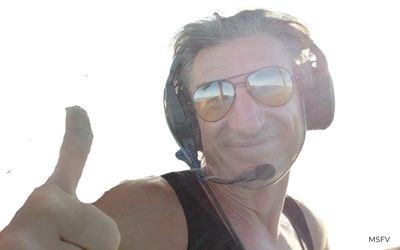 Conoce a Rafa, el popular piloto de ultraligeros de San Felipe.