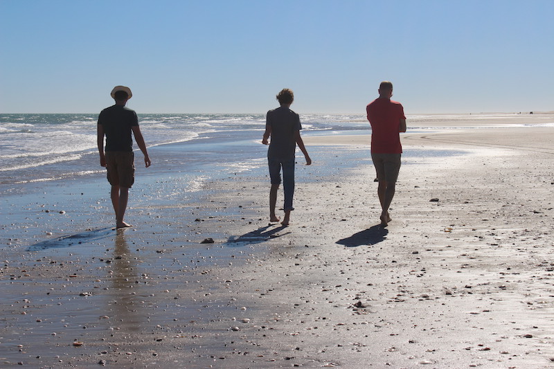Paseos románticos por la playa de San Felipe