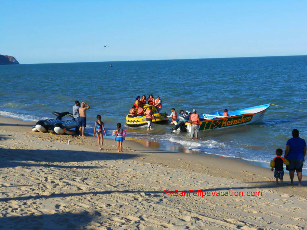Disfruta de tus vacaciones en San Felipe montando inflables