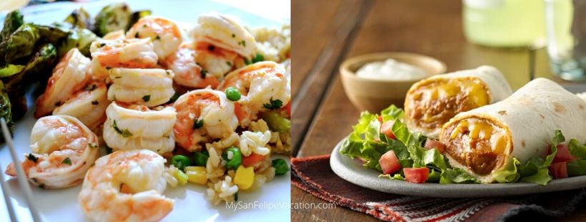 Opciones para cenar en San Felipe México