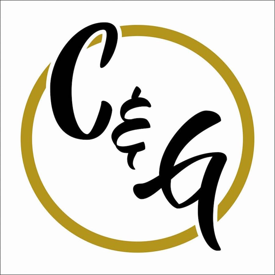logotipo de cg cava boutique
