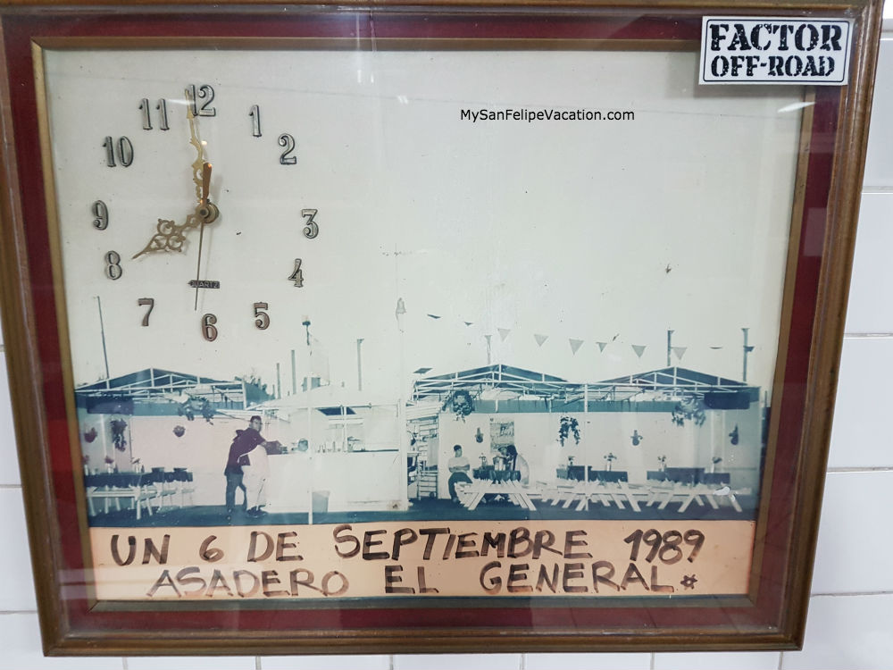 Restaurante Asadero El General San Felipe - Historia