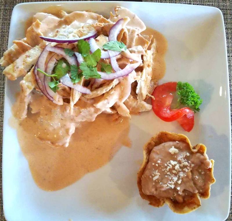 Restaurante la Cabana San Felipe - Plato de pollo