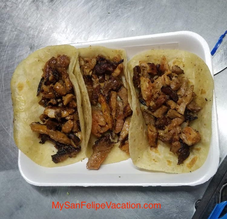 Tacos y Tortas el carlos San Felipe Tacos de Res