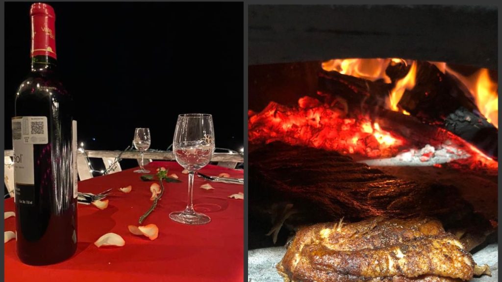 Cena privada con vino y barbacoa. Chef Aarón Zanudo - San Felipe, México