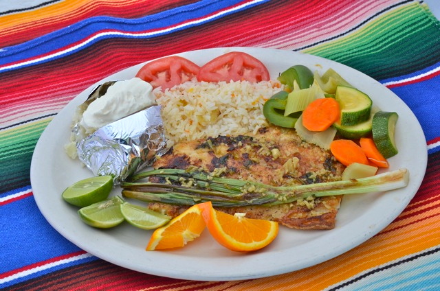 Restaurante Rosita: Plato de pescado y arroces