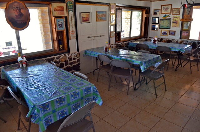 Interior del restaurante Papa Fernandez