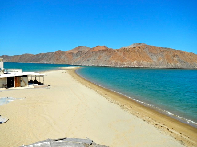 Hermosa bahía de Gonzaga