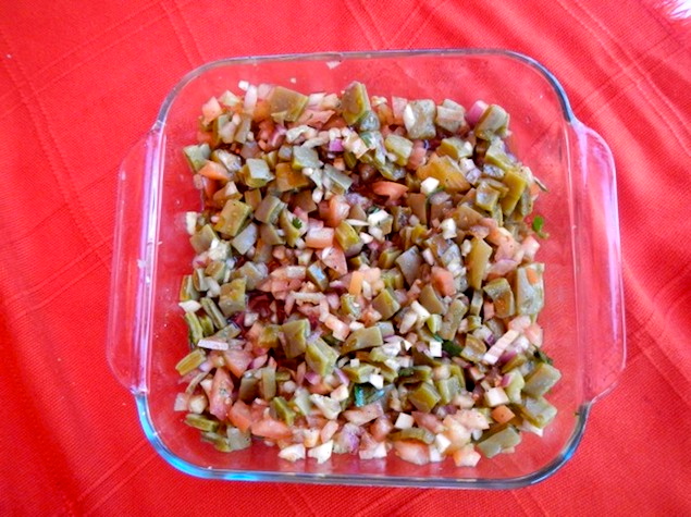 Plato de ensalada Baja Mar - plato de ensalada