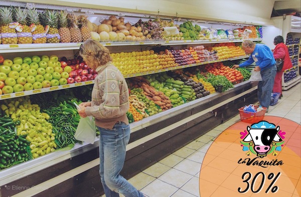 La Vaquita Mercado San Felipe - sección de frutas