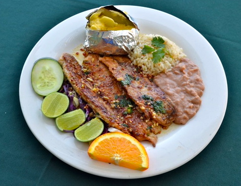 restaurante de arroz y frijoles filete place