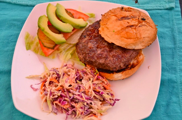 hamburguesa en sweet spot San Felipe