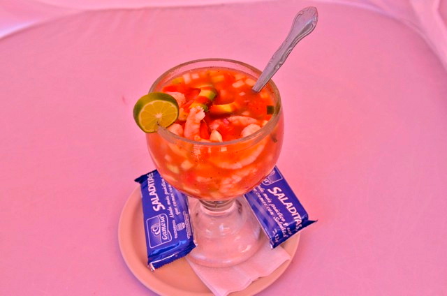  Cóctel de camarones Taco Factory