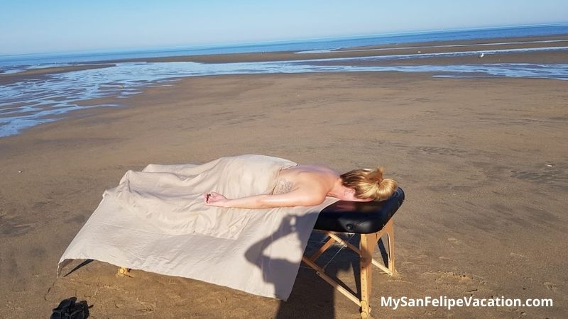 Masaje Relax Time en la playa
