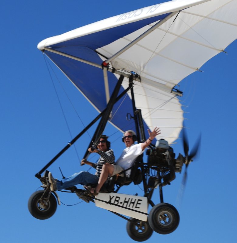 Disfruta de un vuelo en avión ultraligero