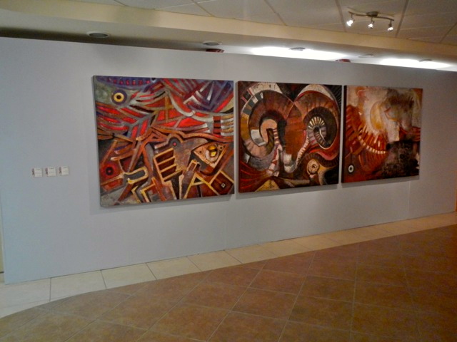 Centro Cultural San Felipe - Exposición de arte en la pared
